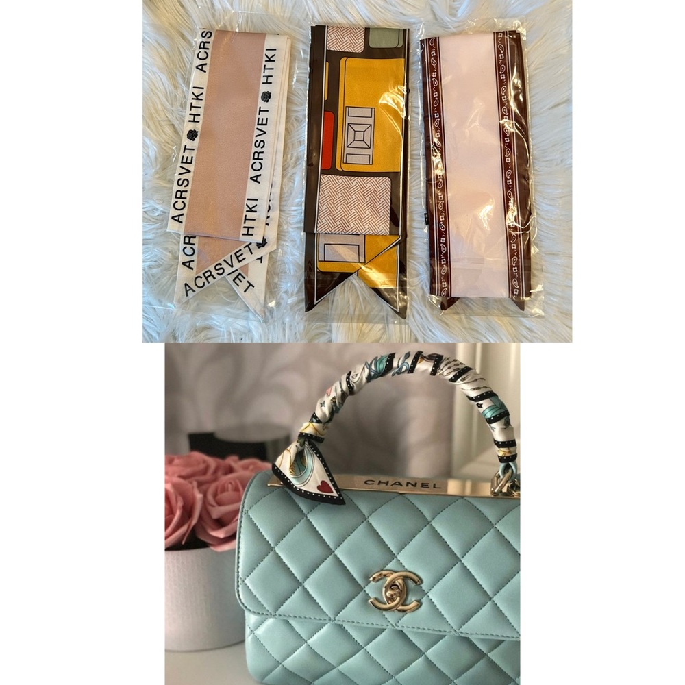 Twilly Silk Scarves (3 pcs)